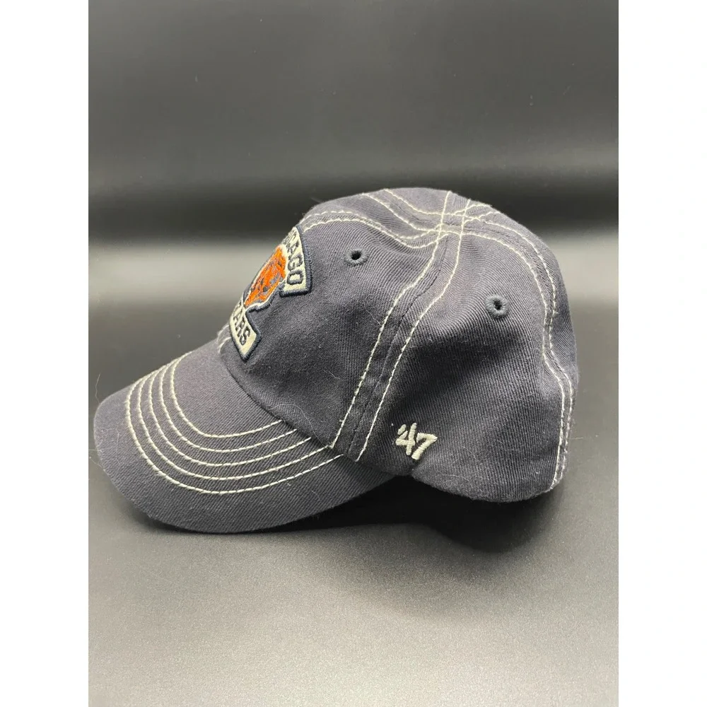 47 Brand Chicago Bears Newborn Navy Blue Embroidered Baseball Hat NFL Cap